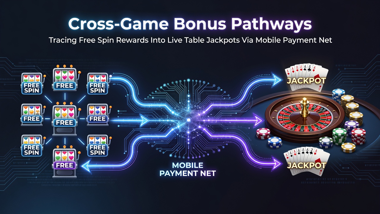 Live dealer table interface displaying jackpot meters fed by converted mobile bonus funds