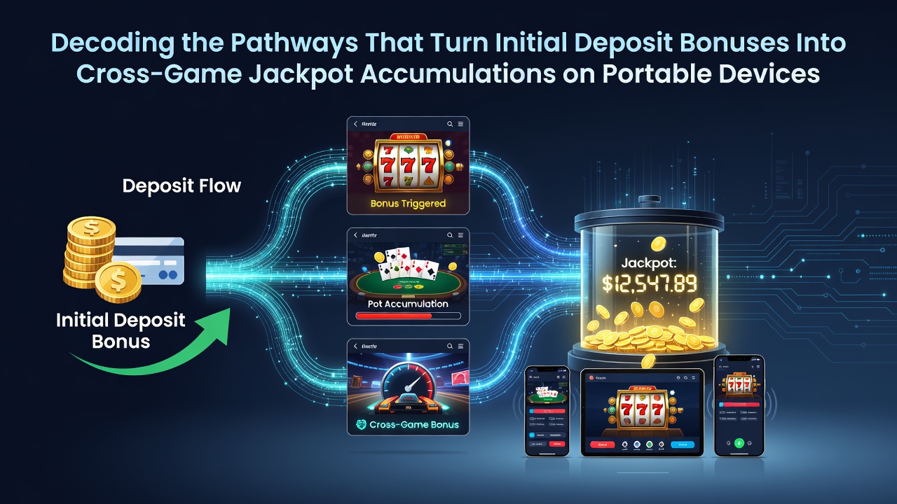 Mobile casino interface showing deposit bonus activation and progressive jackpot meter on a smartphone screen