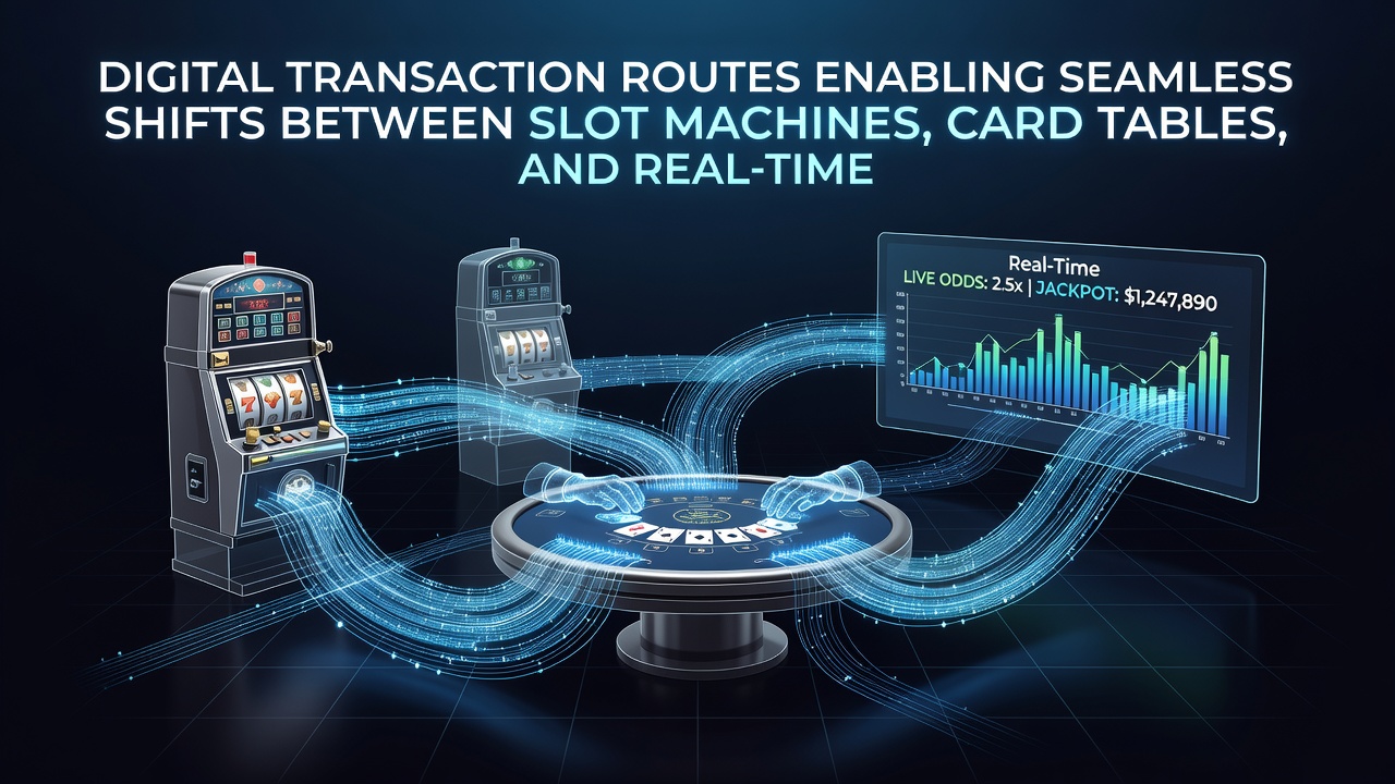 Live dealer table interface showing instant balance updates from slot and table game transfers