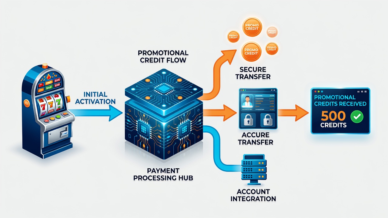 Illustration of live dealer table with jackpot pool connections and payment flow indicators