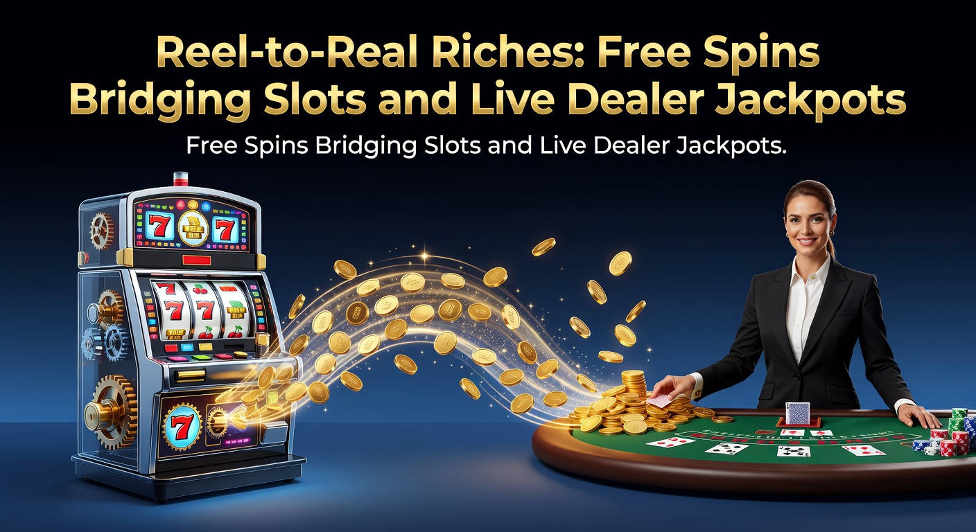 Close-up of a mobile screen showing free spins activating on a slot machine, with a split view revealing live dealer roulette jackpot building simultaneously
